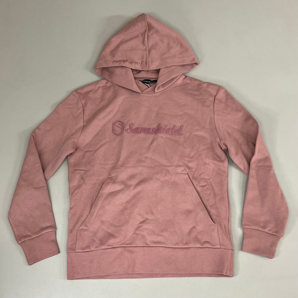 SAMSHIELD Camilla Equestrian Hooded Women's Sweatshirt Sz S Blush Pink - Picture 3 of 11